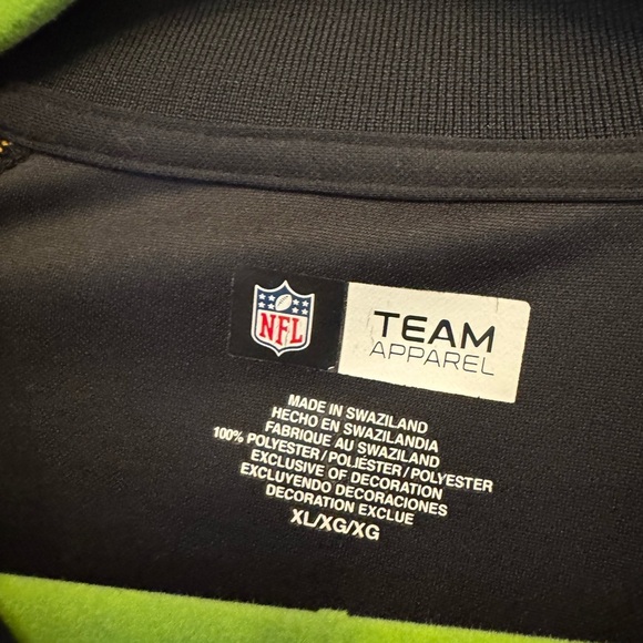 Pittsburg Steelers NFL Polo. Black/Gold. Size XL - Picture 3 of 7